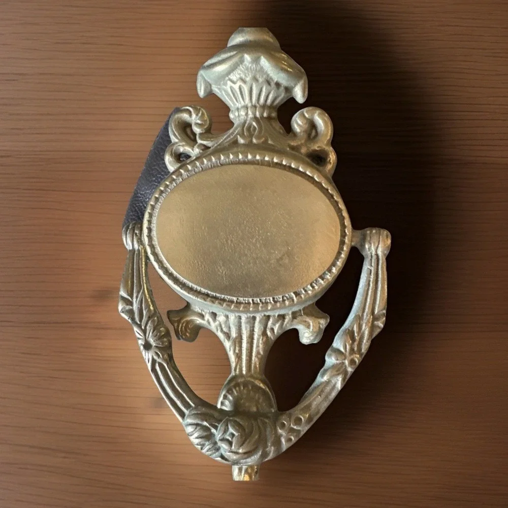 Vintage‎ Solid Brass Door Knocker Classic Old Money Elegant
